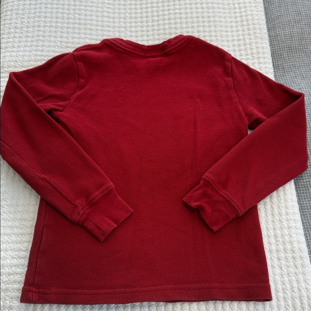 Polo by Ralph Lauren Vibrant Red Crew Neck Boys Top - Picture 5 of 6